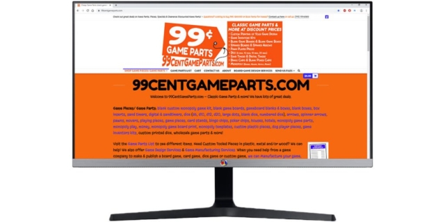 Websites: 99centgameparts.com