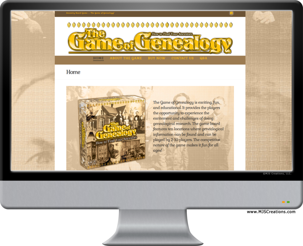 The Game of Genealogy
