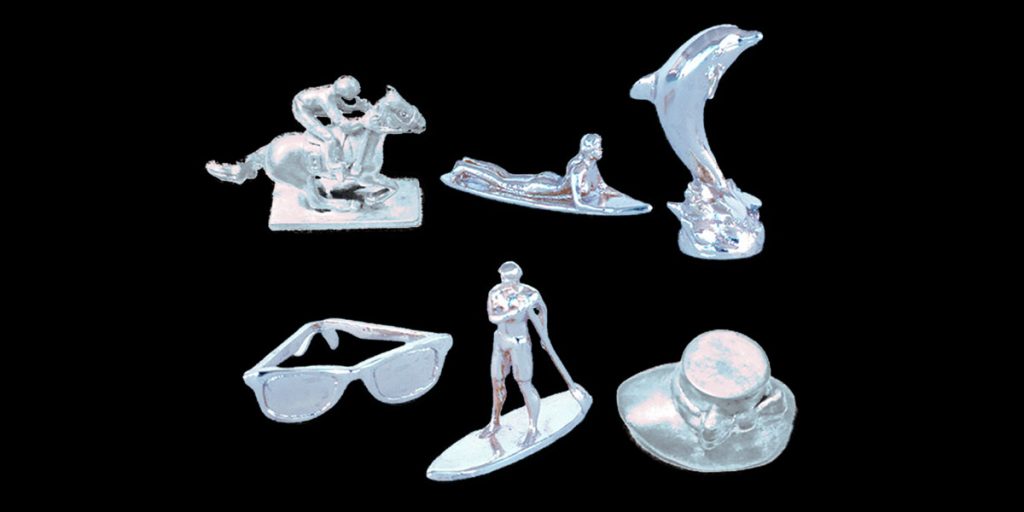 Alloy Board Game Pieces